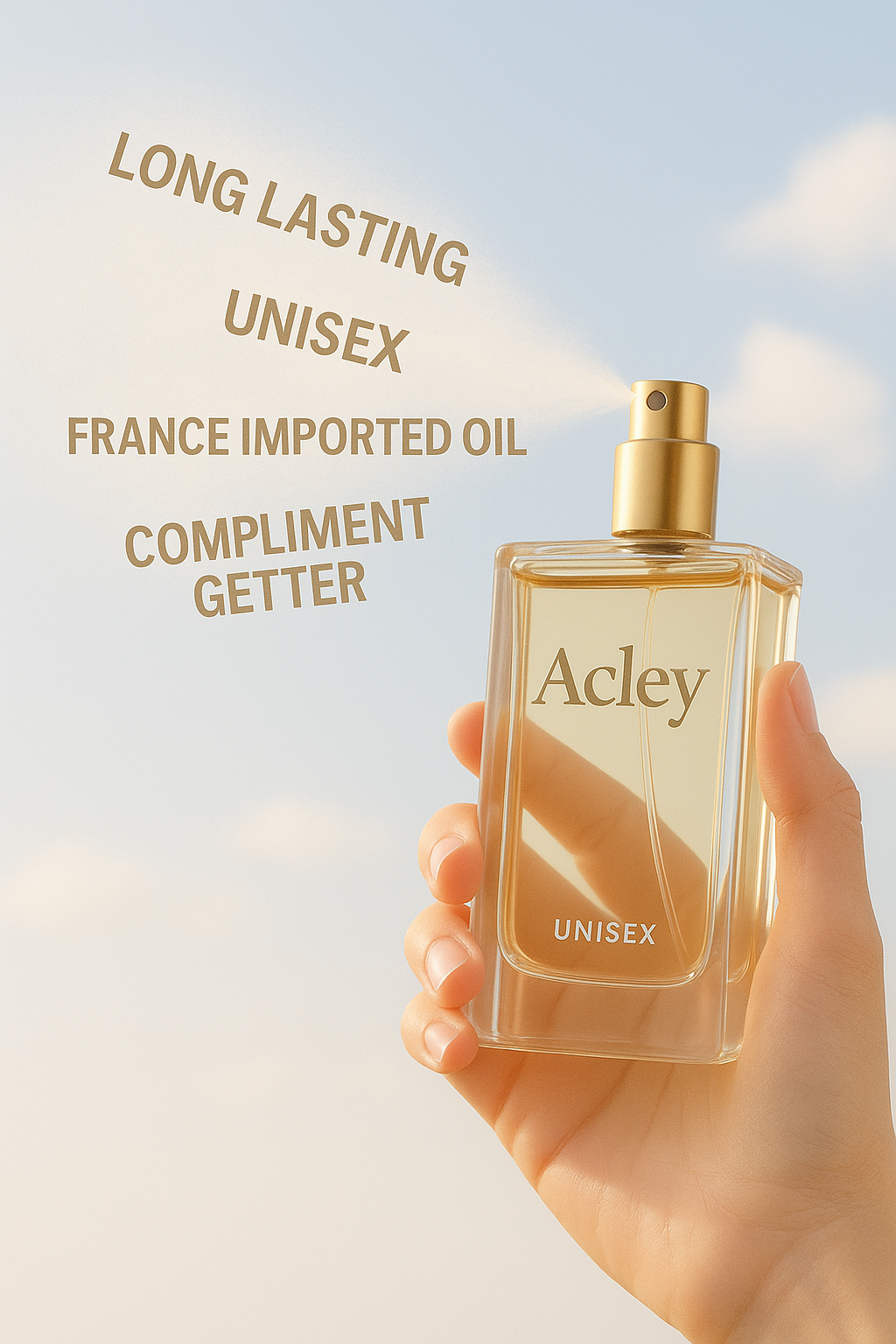 Acléy Intrigue Long Lasting Unisex Eau De Parfum -90ml